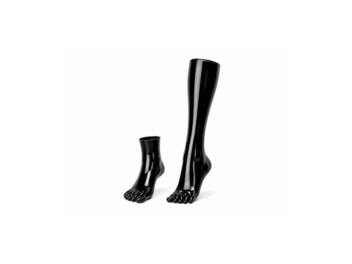 Latex-Zehensocken