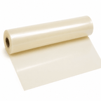 Transparent Natural Latexmeterware auf Rolle mit hell-transparenter Oberfläche
