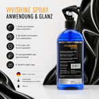 ViviShine Spray Anwendung für Latexglanz und Pflege von Latexkleidung