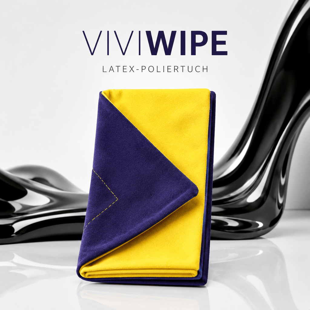 ViviWipe Latex-Poliertuch für trockenen Hochglanz auf Latexoberflächen